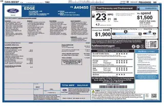 Ford Edge 2023 AWD ST-Line 4dr Crossover