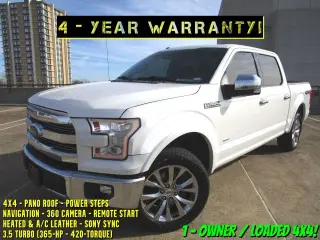 2016 FORD F150 SUPERCREW CAB