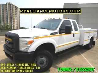 2013 FORD F350 SUPER DUTY SUPER CAB & CHASSIS