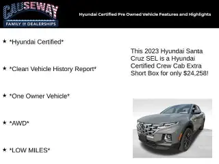 Hyundai SANTA CRUZ 2023 AWD SEL 4dr Crew Cab 4.3ft SB