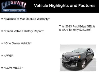 Ford Edge 2023 AWD SEL 4dr Crossover