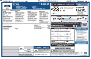 Ford Edge 2024 AWD Titanium 4dr SUV