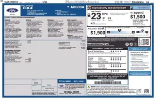 Ford Edge 2023 AWD Titanium 4dr Crossover