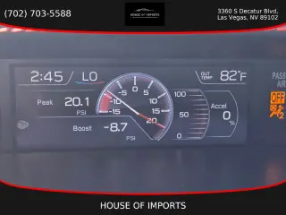 2019 SUBARU WRX
