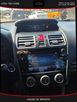 2019 SUBARU WRX