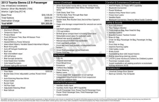 2013 Toyota Sienna