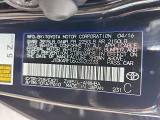 Toyota Prius 2016 Two Eco 4dr Hatchback