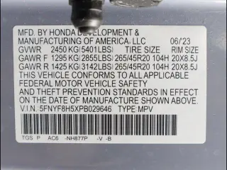 Honda Passport 2023 AWD EX-L 4dr SUV