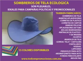SOMBRERO TIPO VAQUERO CAMPAÑAS