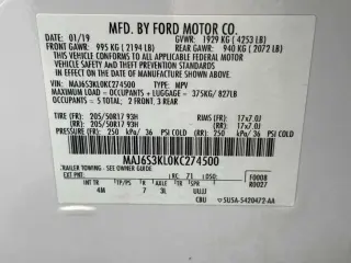 Ford EcoSport 2019 AWD Titanium 4dr Crossover