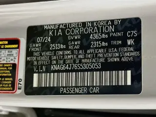 Kia K5 2025 GT-Line 4dr Sedan