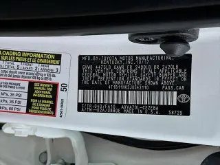 Toyota Camry 2018 SE 4dr Sedan