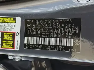 Toyota Camry 2025 SE 4dr Sedan