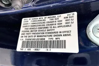 Honda CR-V 2018 Touring 4dr SUV