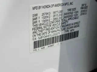 Acura MDX 2020 SH-AWD 4dr SUV w/Technology Package