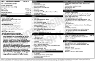 Chevrolet Equinox EV 2025 LT 2 4dr SUV
