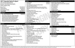 Hyundai SANTA FE Sport 2017 2.4L 4dr SUV