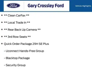 Dodge Grand Caravan 2018 SE 4dr Mini-Van