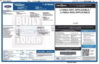 Ford Transit 2024 250 3dr LWB High Roof Extended Cargo Van