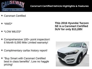 Hyundai TUCSON 2016 AWD SE 4dr SUV