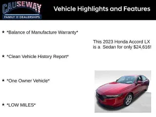 Honda Accord 2023 LX 4dr Sedan