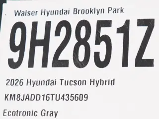 Hyundai TUCSON Hybrid 2026 AWD Blue SE 4dr SUV