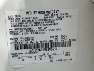 Ford EcoSport 2021 SE 4dr Crossover