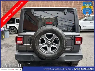 Jeep Wrangler Unlimited 2020 4x4 Black and Tan 4dr SUV