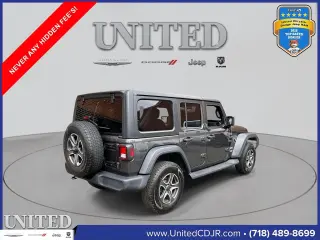 Jeep Wrangler Unlimited 2020 4x4 Black and Tan 4dr SUV