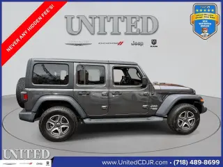 Jeep Wrangler Unlimited 2020 4x4 Black and Tan 4dr SUV