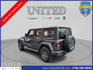 Jeep Wrangler Unlimited 2020 4x4 Black and Tan 4dr SUV