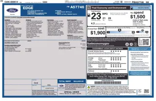 Ford Edge 2023 AWD Titanium 4dr Crossover