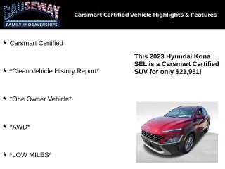 Hyundai KONA 2023 AWD SEL 4dr Crossover