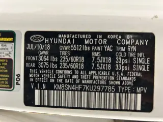 Hyundai SANTA FE XL 2019 SE 4dr Crossover