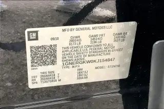 Chevrolet Traverse 2019 LT Cloth 4dr SUV w/1LT