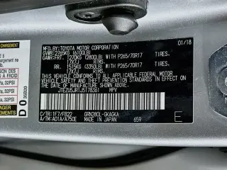 Toyota 4Runner 2018 4x2 SR5 4dr SUV