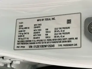 Tesla Model 3 2022 AWD Long Range 4dr Sedan