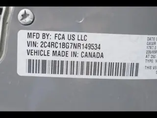 Chrysler Pacifica 2022 Touring L 4dr Mini-Van