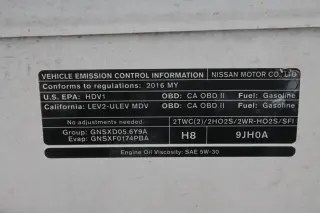 Nissan NV 2016