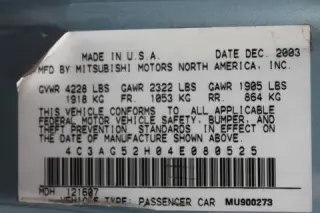 2004 Chrysler Sebring