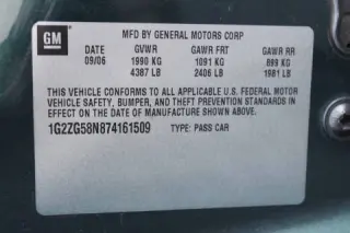 Pontiac G6 2007