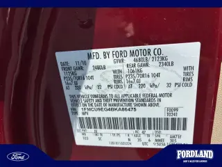Ford Escape 2011 AWD Limited 4 puertas SUV