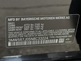 Serie 3 BMW 2022 AWD 330i xDrive 4 puertas Sedan