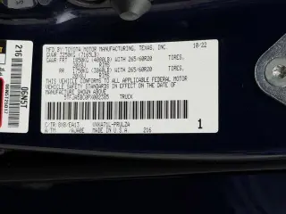 Toyota Tundra 2023 4x2 Limited 4 puertas CrewMax Cab Pickup LB