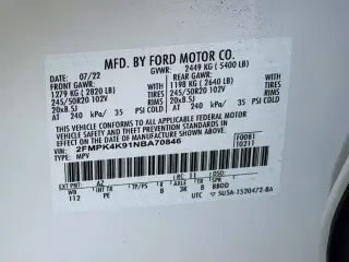 Ford Edge 2022 AWD Titanium 4 puertas Crossover