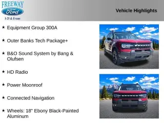 Ford Bronco Sport 2025 AWD Outer Banks 4 puertas SUV