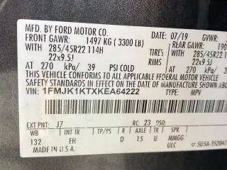 Ford Expedition MAX 2019 4x2 Limited 4 puertas SUV