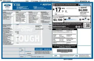Ford F-150 2014 4x4 FX4 2 puertas Cabina Regular Styleside 6.5 pies SB