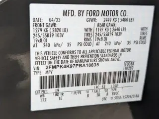 Ford Edge 2023 AWD Titanium 4 puertas Crossover