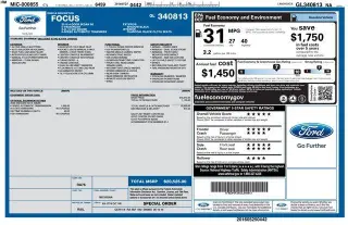 Ford Focus 2016 SE 4 puertas Sedan